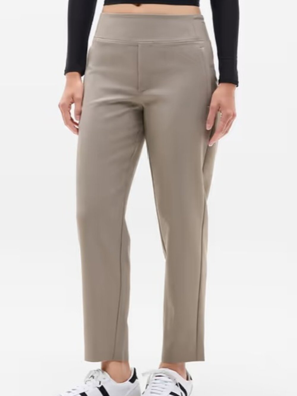 Athleta Endless High Rise Beige Pant 8Tall